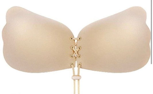 Strapless stick on bra